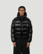 Black Puffer Jacke Suvene (3)