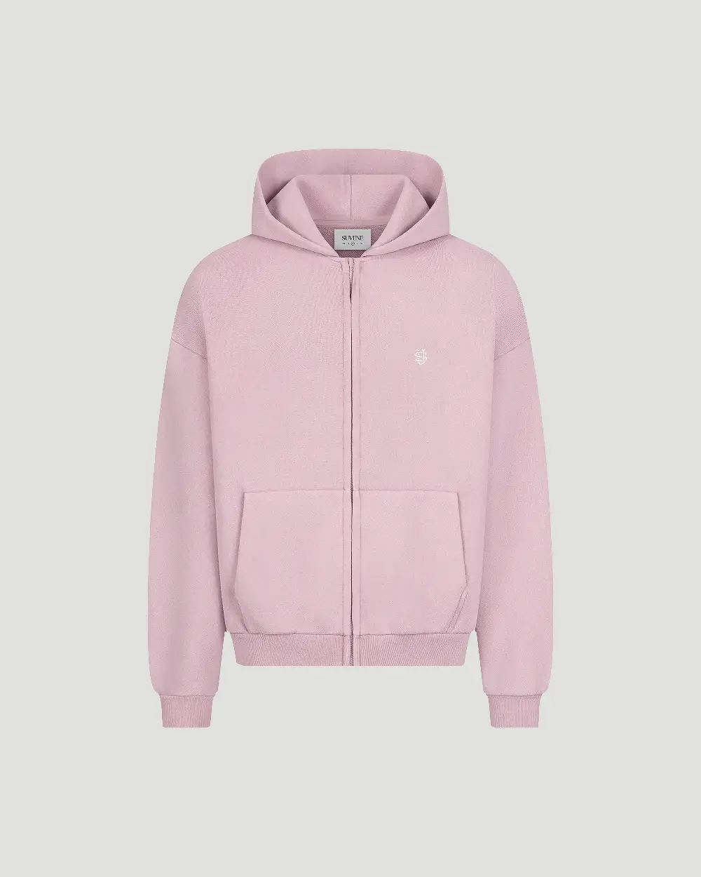 SU Zipper Hoodie Pink – Suvene (2) SU Zipper Hoodie Pink – Suvene (2)