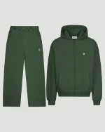 Su Zipper Tracksuit Green – Suvene (7)